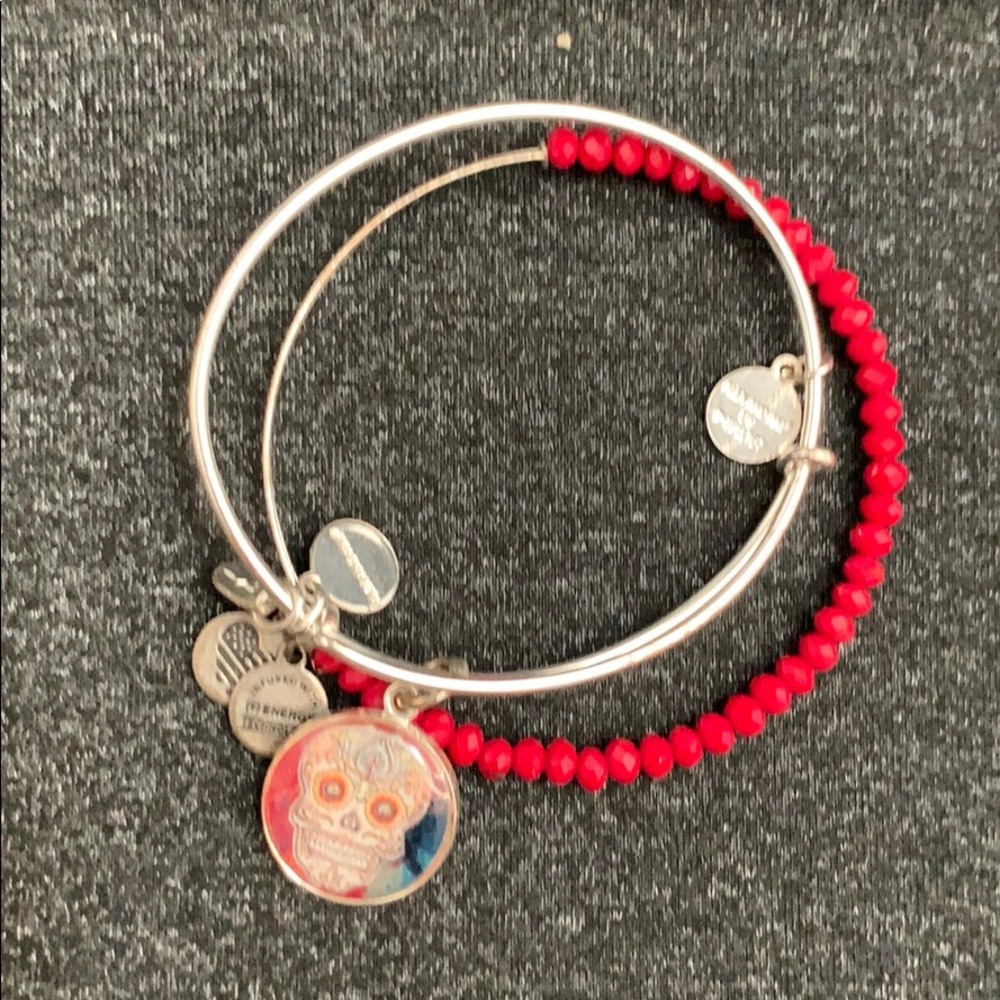 Alex and Ani Sugar Skull Set